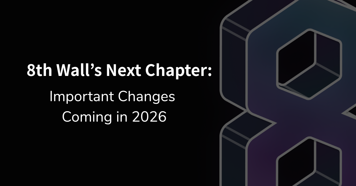 8th wall update important changes image